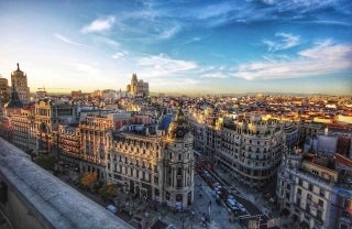 Photo of aerial view of Madrid, Spain, photo credit Jorge Fernández Salas / Unsplash