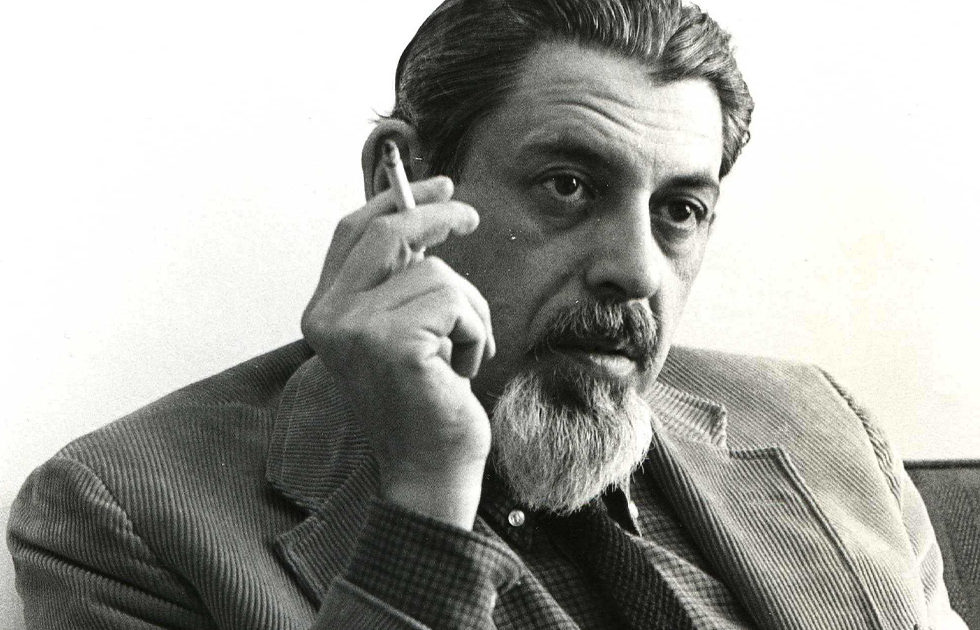 Sol Worth smoking a cigarette