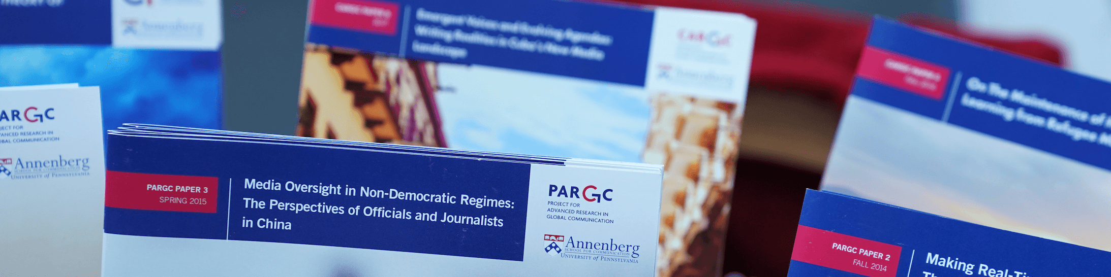 CARGC Papers on display