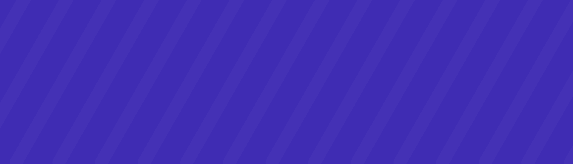 Blue color background with white diagonal stripes