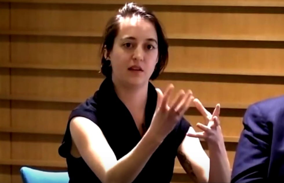 Jessa Lingel speaking