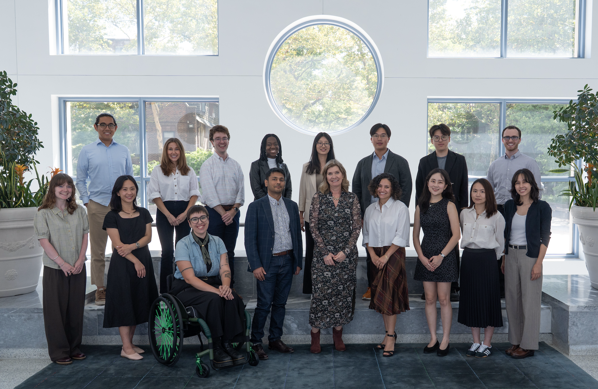 Dean Sarah Banet-Weiser and the 2025 Ph.D. Cohort