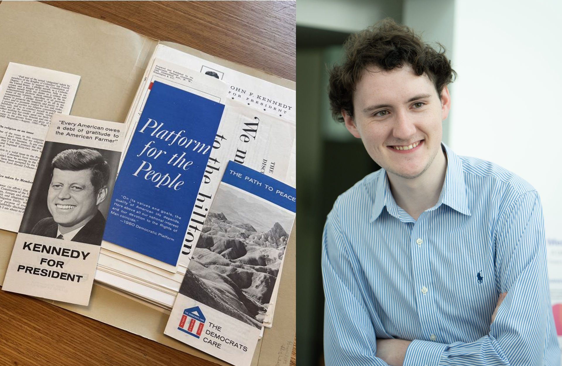 C.H. Henry and materials from the John F. Kennedy Presidential Library and Museum