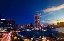 Baltimore skyline, photo credit @actionvance / Unsplash