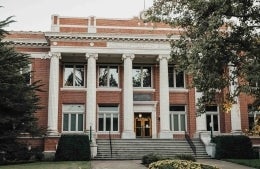 Photo of University of Oregon building; photo credit: Casey Olsen / Unsplash