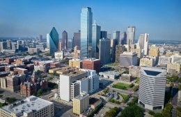 Aerial photo of Dallas, Texas; photo credit: Matthew T Rader / Unsplash