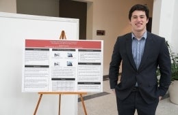 Ben Friedman presented his Communication thesis in 2019.