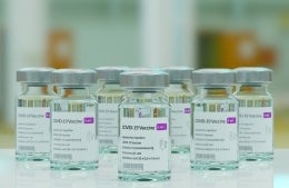 vials of covid-19 vaccine; Photo by Braňo on Unsplash