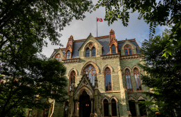 College Hall in the daylight