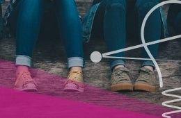 AHA Home credit Gaelle Marcel on Unsplash 1920x670.jpg four people sitting on a wooden staircase, photo credit Gaelle Marcel/Unsplash