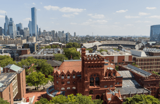 view of Penn's campus