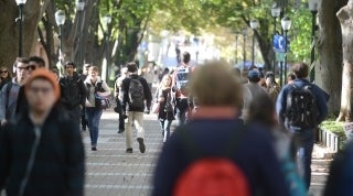 AHA_FW_1920x1070.jpg Students walking down Locust Walk on Penn campus