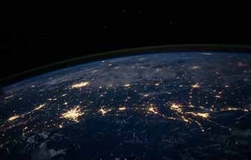 Globe at Night photo credit NASA on Unsplash 360 x 230.jpg View of the earth from outer space with the lights of cities prominent, photo credit NASA / Unsplash