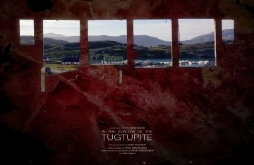 Cover for Inuk Jørgensen film "In the Shadow of Tugtupite"