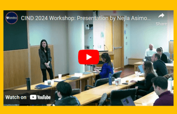 Talk by Nejla Asimovic at CIND 2024 Workshop
