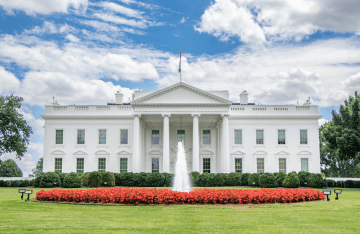U.S. White House during the day