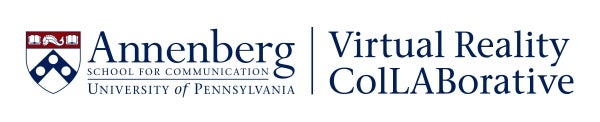 The Annenberg logo with the words "Virtual Reality ColLABorative" adjacent