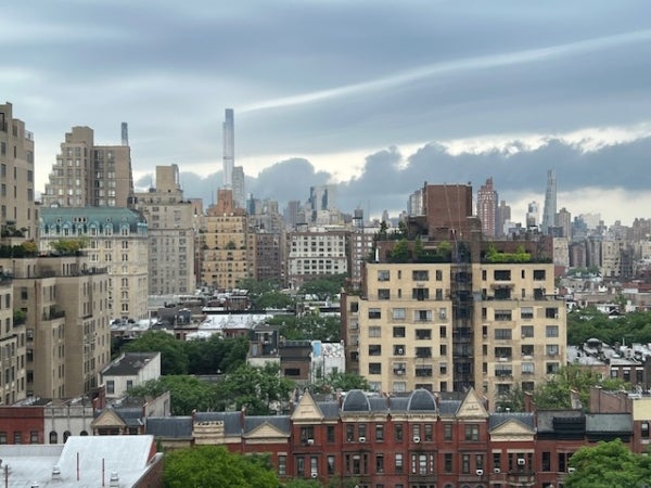 View of New York City skyline