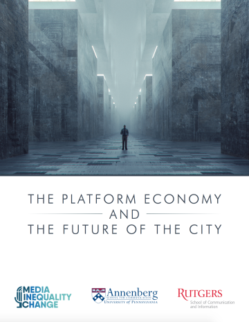 Publication Cover of The Platform Economy and The Future of the City
