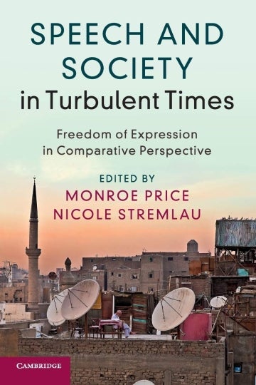 Photo of "Speech and Society in Turbulent Times: Freedom of Expression in Comparative Perspective" book cover