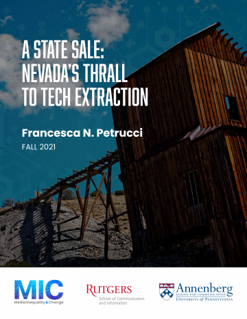 A State Sale: Nevada’s Thrall to Tech Extraction