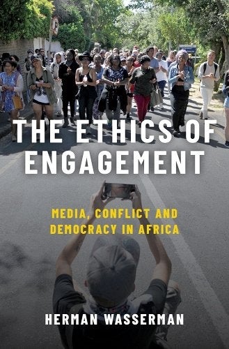 Cover image for Herman Wasserman's book "Ethics of Engagement"