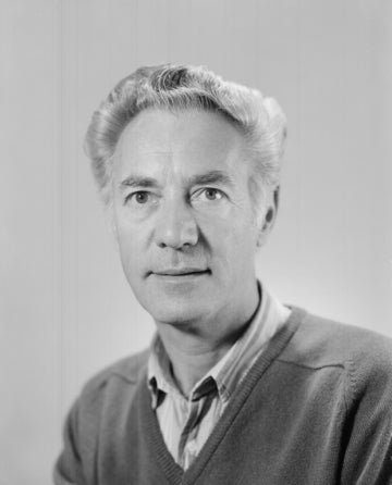 Black and white headshot of Herbert I. Schiller