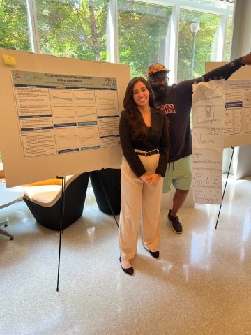 MindCore Summer Fellow Denise Cortés-Cortés (undergrad at the University of Puerto Rico)